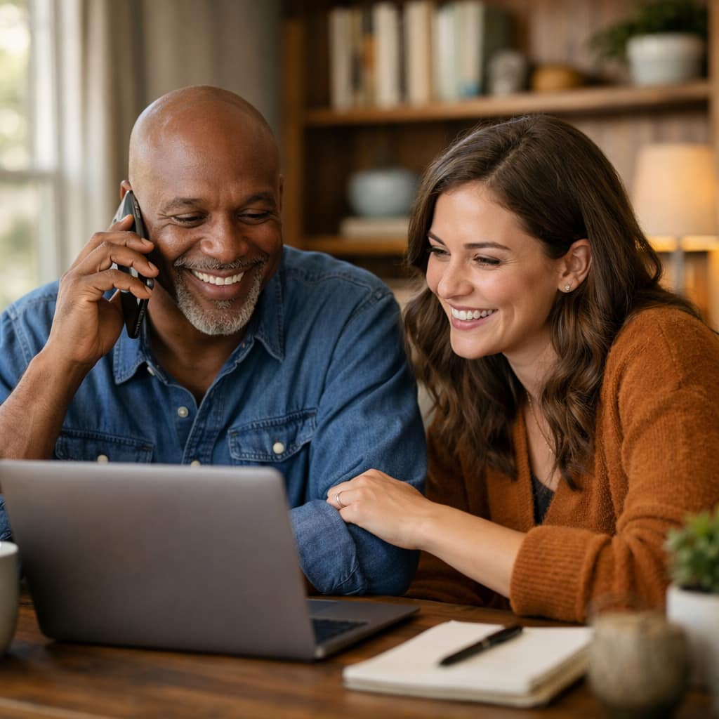 Team planning campaign calendar and outreach steps